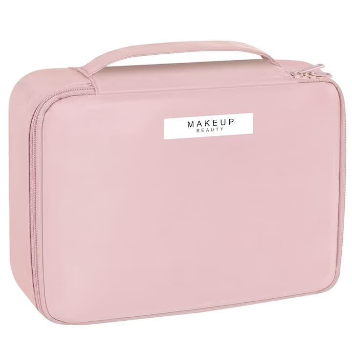 Geanta de Calatorie, Flippy, pentru Cosmetice si Articole de Toaleta, Material Impermeabil, 2 in 1, Portfard Interior