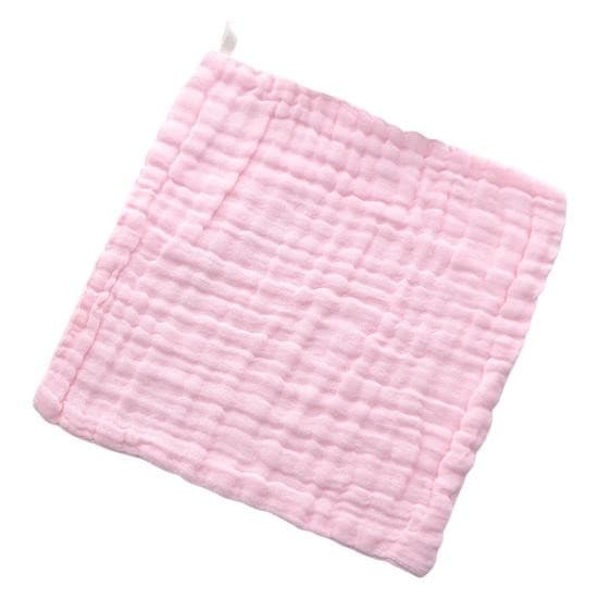 Prosop Absorbant, Flippy, din Bumbac, 6 Straturi, 30 x 30 cm, Roz