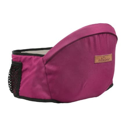 Port-Bebe Ergonomic Ajustabil cu Scaun, 3 Pozitii, Bumbac Respirabil, pentru Copii 0-3 Ani, 20 kg Maxim, 25 x 22 x 18 cm