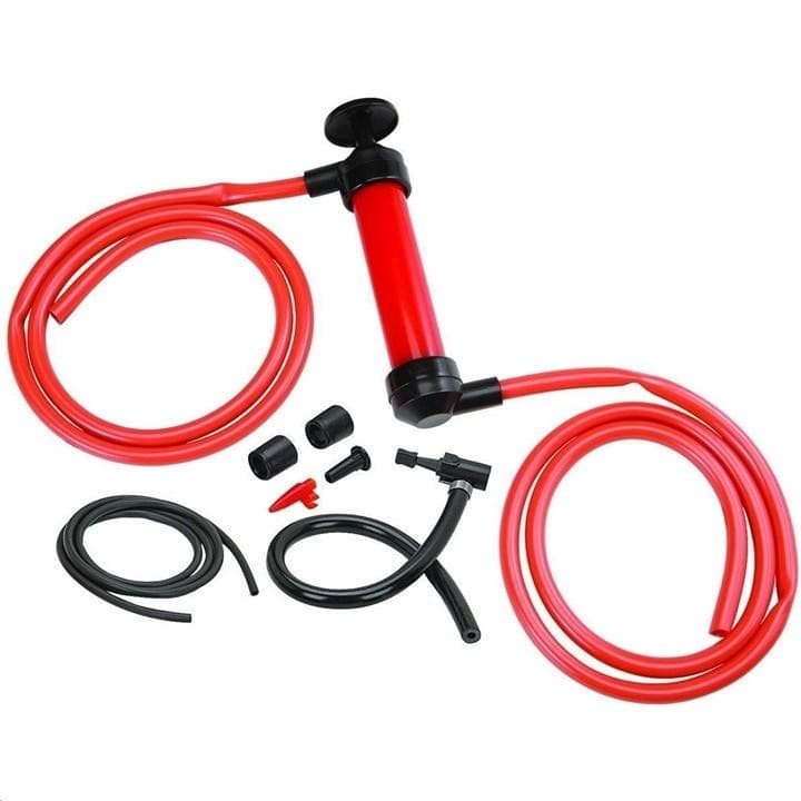 Pompa Manuala pentru Combustibil, Flippy, Pompa pentru Lichide, din Plastic Rezistent, Debit 5L per minut, 23 × 20 × 3 cm