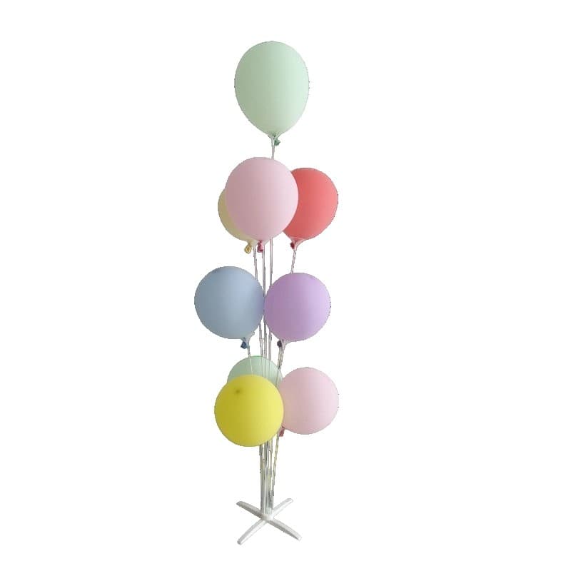 Suport pentru Baloane, Flippy, cu Patru Straturi, pentru 9 Baloane, 80 cm, Transparent