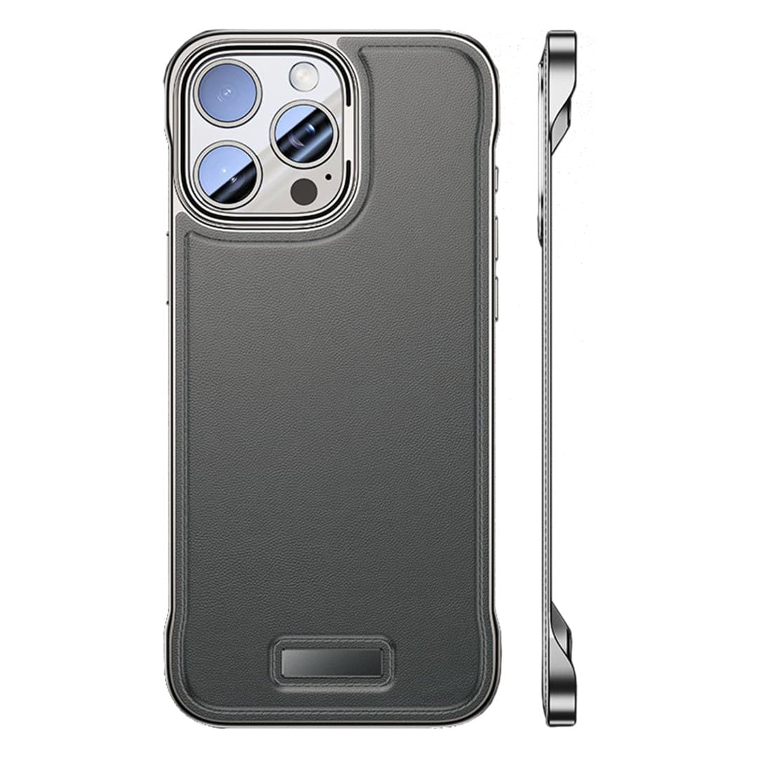 Husa pentru iPhone 15 Pro Max, husa de protectie pentru telefon, Flippy, Design Modern fara margini, din Piele PU, Subtire