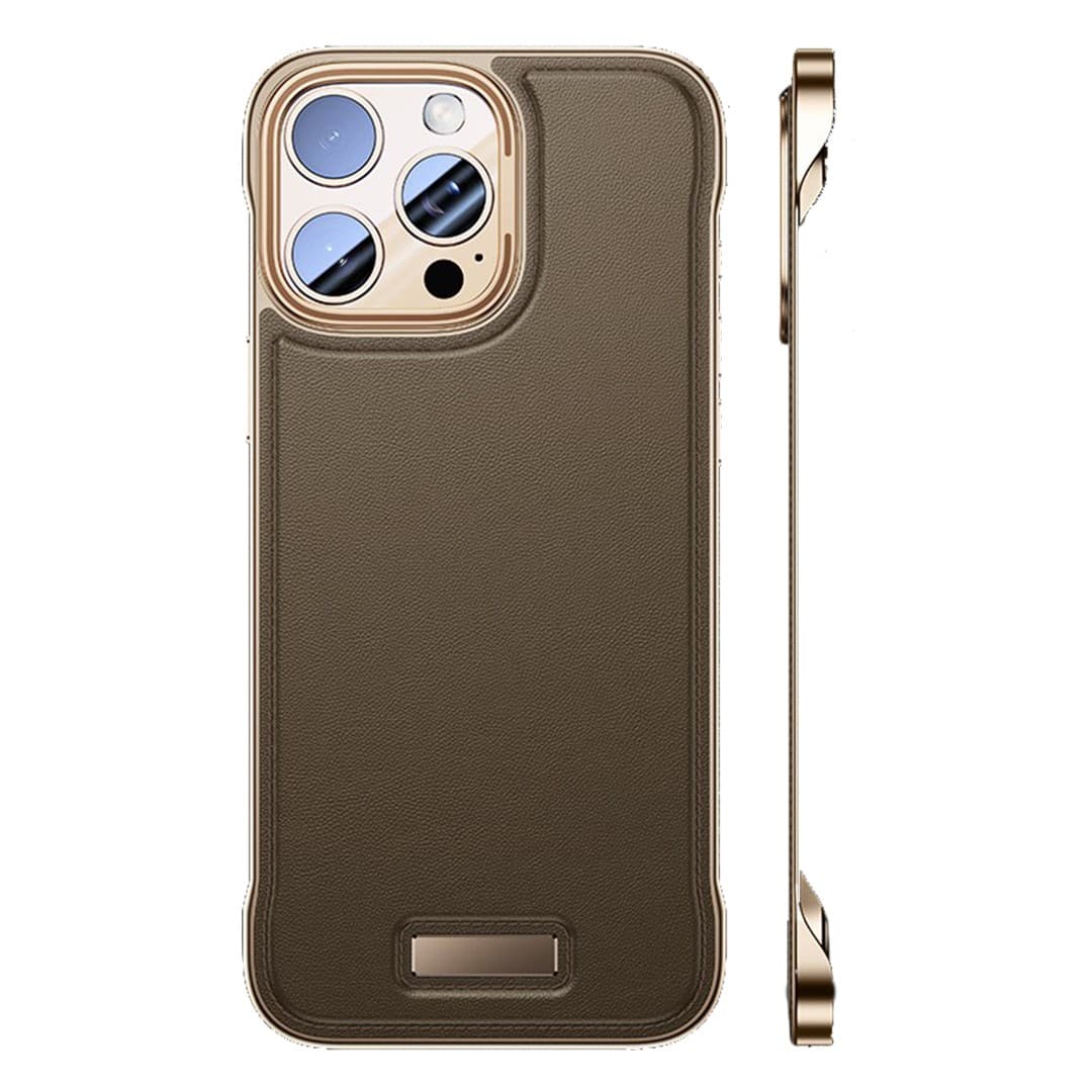Husa pentru iPhone 16 Pro, husa de protectie pentru telefon, Flippy, Design Modern fara margini, din Piele PU, Subtire