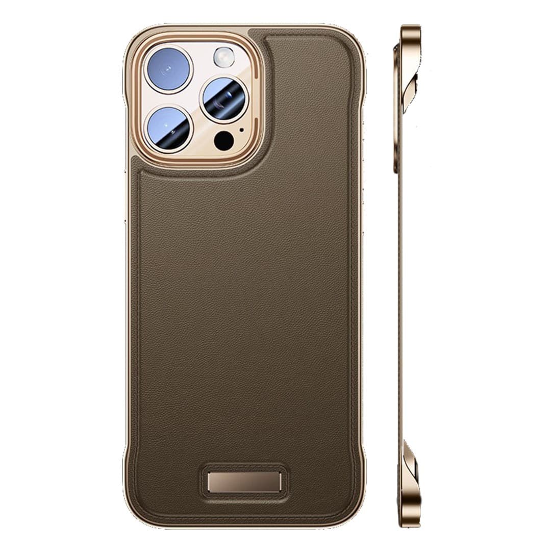 Husa pentru iPhone 16 Pro Max, husa de protectie pentru telefon, Flippy, Design Modern fara margini, Subtire, din Piele PU