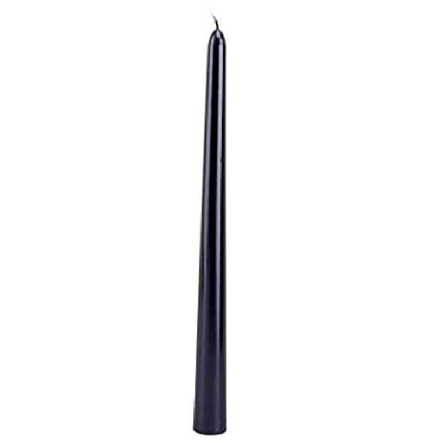 Lumanare Decorativa, Flippy, pentru Masa, 25 cm, din Parafina, fara Fum, Ardere 7.5h, Negru