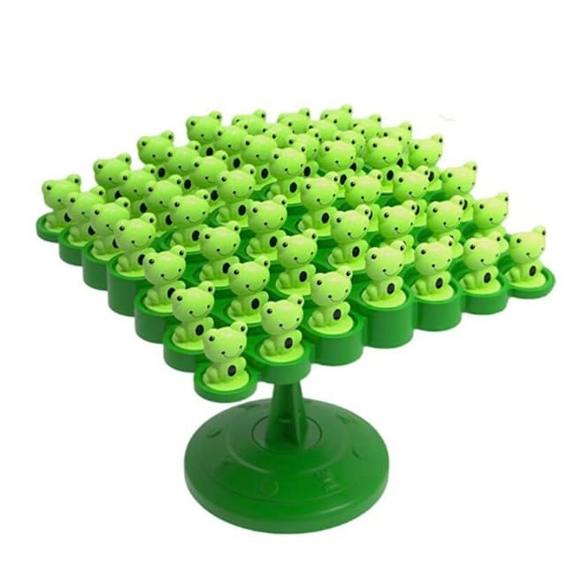 Joc Interactiv, Flippy, Broaste in Echilibru, +3 Ani, din Plastic, 50 de Pioni, Placa de Echilibru, Roata cu Pedepse, Zar
