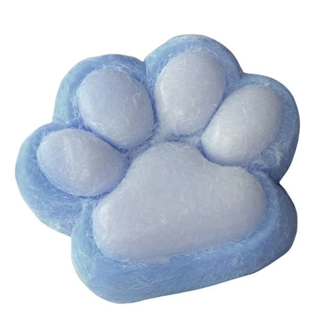 Jucarie Interactiva Squishy, Flippy, Model Cat Paw, Squeeze Pinch Family, Revenire Lenta, din TPR, +3 Ani, 7.5 cm, Textura