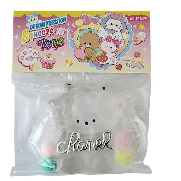 Jucarie Antistres Squishy, Flippy, cu Revenire Lenta, Squeeze Pinch, Family Model Animalute, Ambalaj Transparent