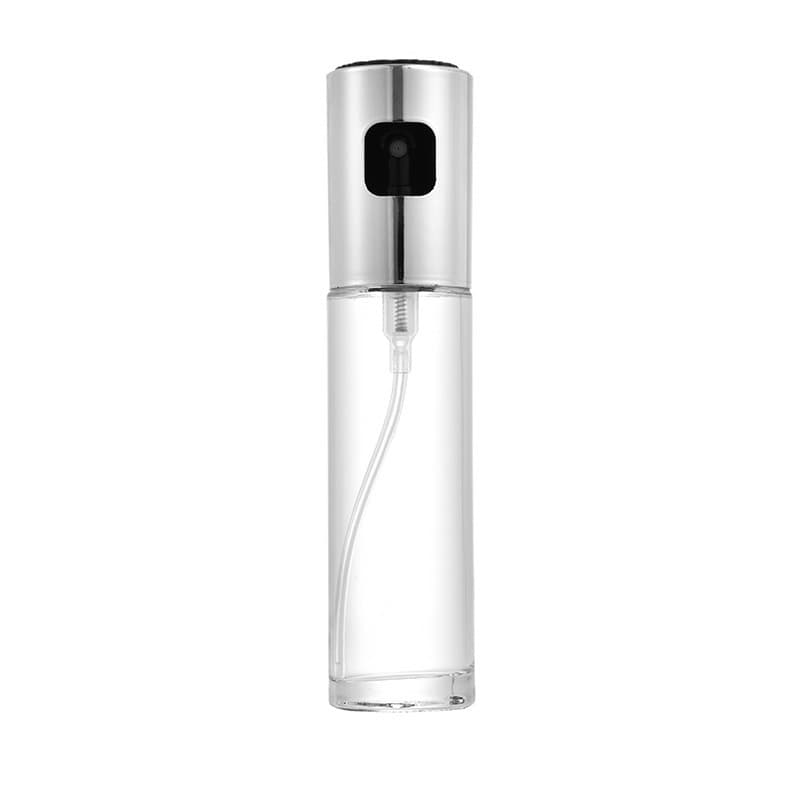 Sticla Pulverizator pentru Bucatariei, Flippy, Spray pentru Gratar, din Sticla cu Capac din Inox, 18 x 4.2 cm, volum 100 ml