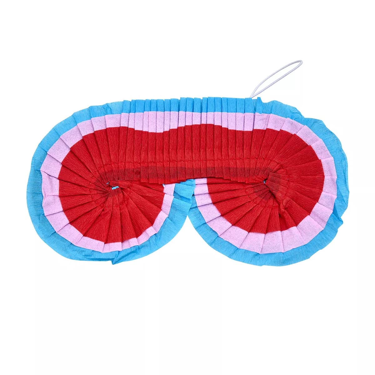 Masca BLINDFOLD pentru Pinata, Flippy, Set 3 bucati, Accesoriu pentru Pinata din Hartie Creponata, 17 x 8.4 cm, Multicolor