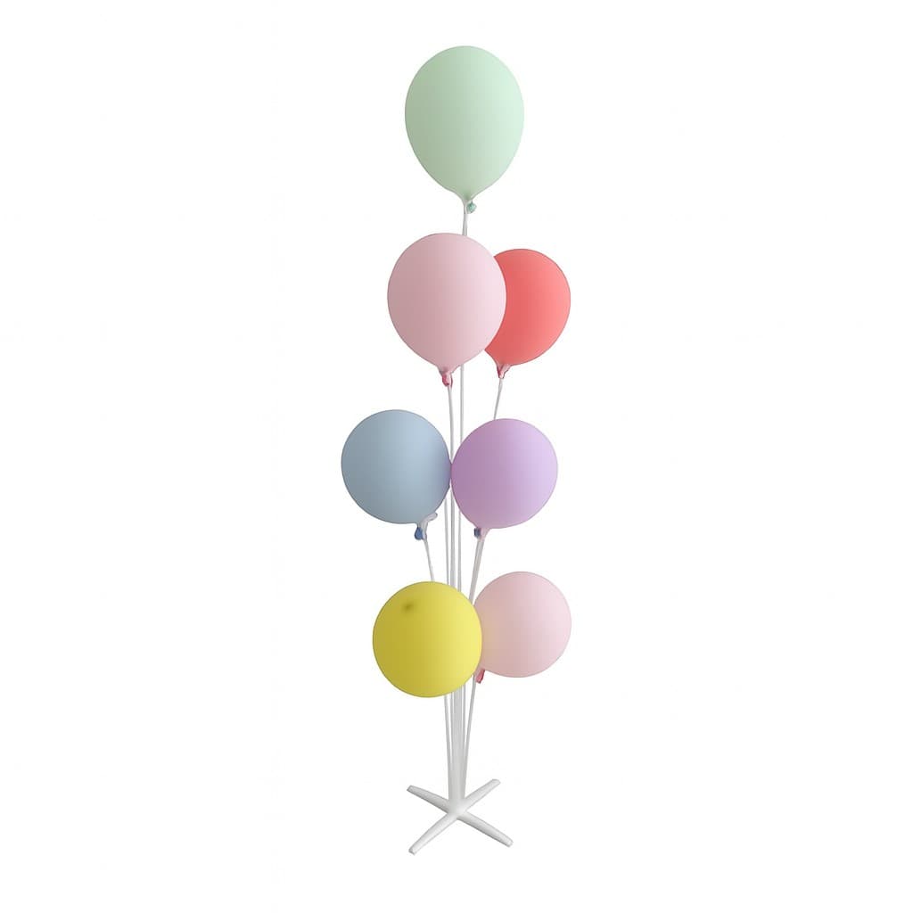 Suport pentru Baloane, Flippy, Suport pentru 7 Baloane, pentru ziua de nastere, Nunta, Decor cu baloane, Recuzita