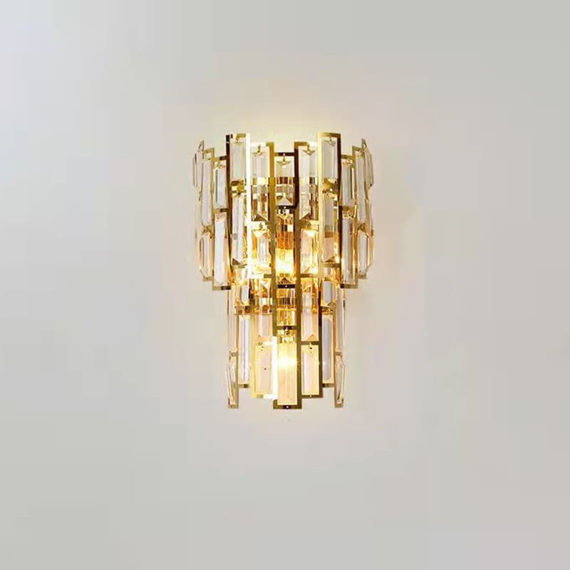 Lampa de Perete in Interior, Flippy, Lampa de Lux pentru Decor de Interior, Corp de Iluminat Tip aplica, din Inox Auriu si