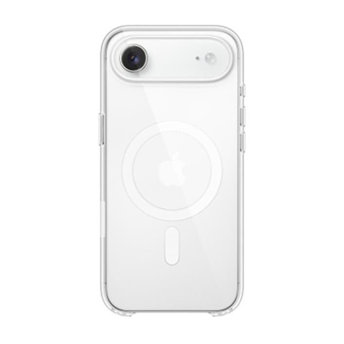 Husa Telefon, Flippy, Compatibila Apple iPhone 17 AIR, MagSafe, Antisoc, din Silicon + TPU, Transparent