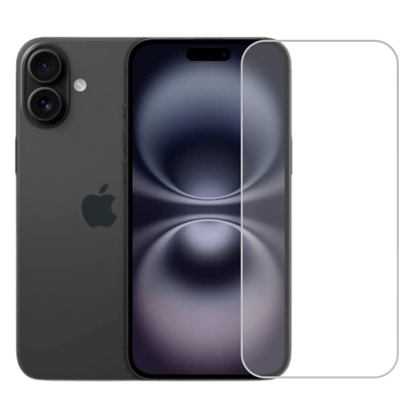 Folie de Protectie pentru Apple iPhone 16 Plus, Flippy, Sticla Securizata 3D, High Definition pentru Ecran complet, Anti Zgirieturi, Anti bule