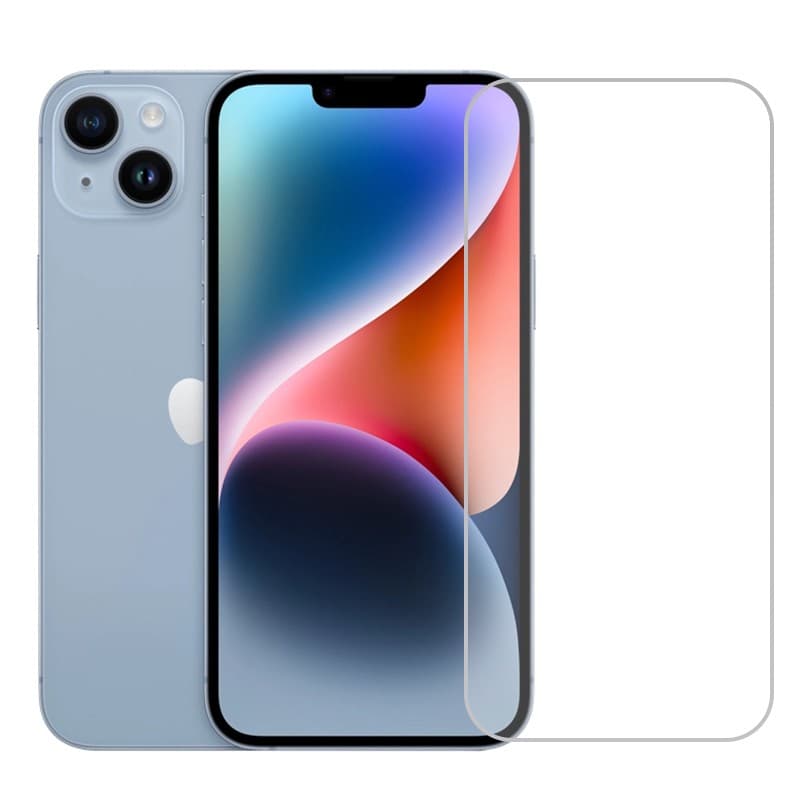 Folie de Protectie pentru Apple iPhone 14 Plus, Flippy, Sticla Securizata 3D, High Definition pentru Ecran complet, Anti Zgirieturi, Anti bule, Transparenta