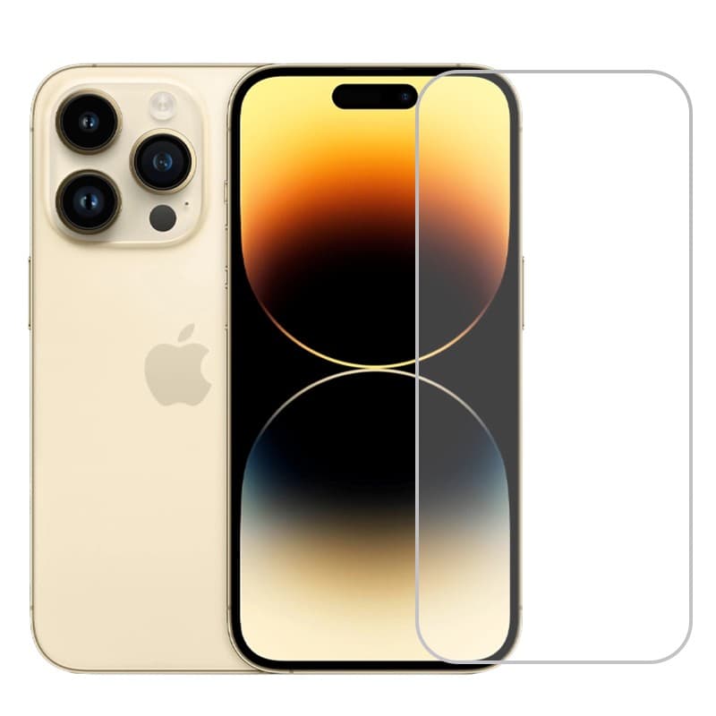 Folie de Protectie pentru Apple iPhone 14 Pro, Flippy, Sticla Securizata 3D, High Definition pentru Ecran complet, Anti Zgirieturi, Anti bule