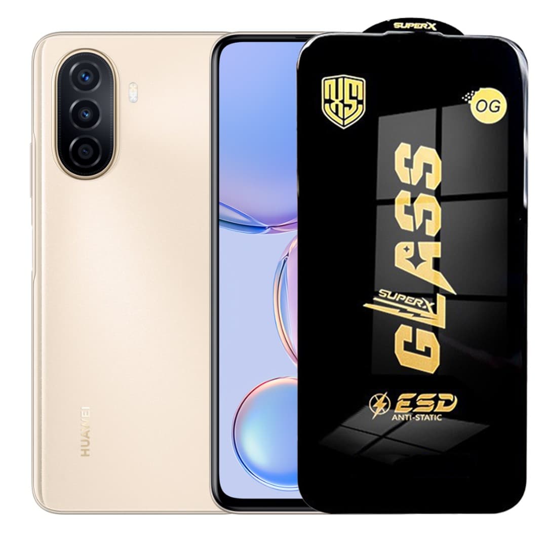 Folie de Sticla pentru Huawei Nova Y71, Flippy, Sticla Securizata ESD Antistatica, Super-X Privacy OG, cu Margini Negre