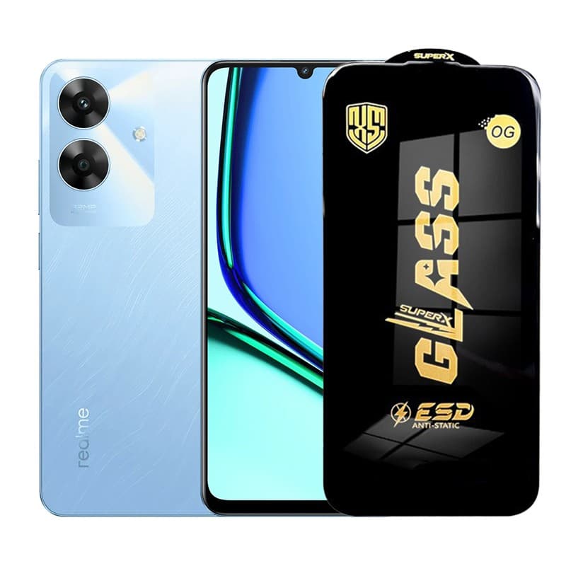 Folie de Protectie pentru Realme Note 60, Flippy, Sticla Securizata ESD, Margini Negre, Rezistenta la Zgirieturi
