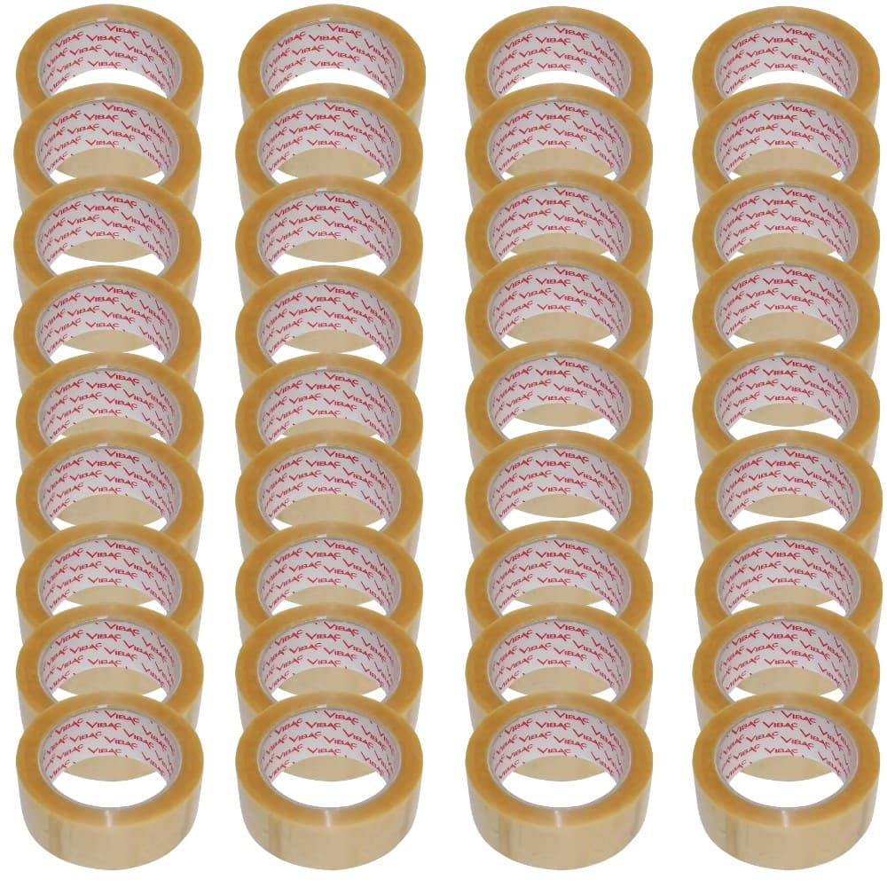 Set 36 Role Banda Adeziva Solvent, Vibac, 48mmx60m, Ambalare, Sigilare, Rezistenta, Transparenta