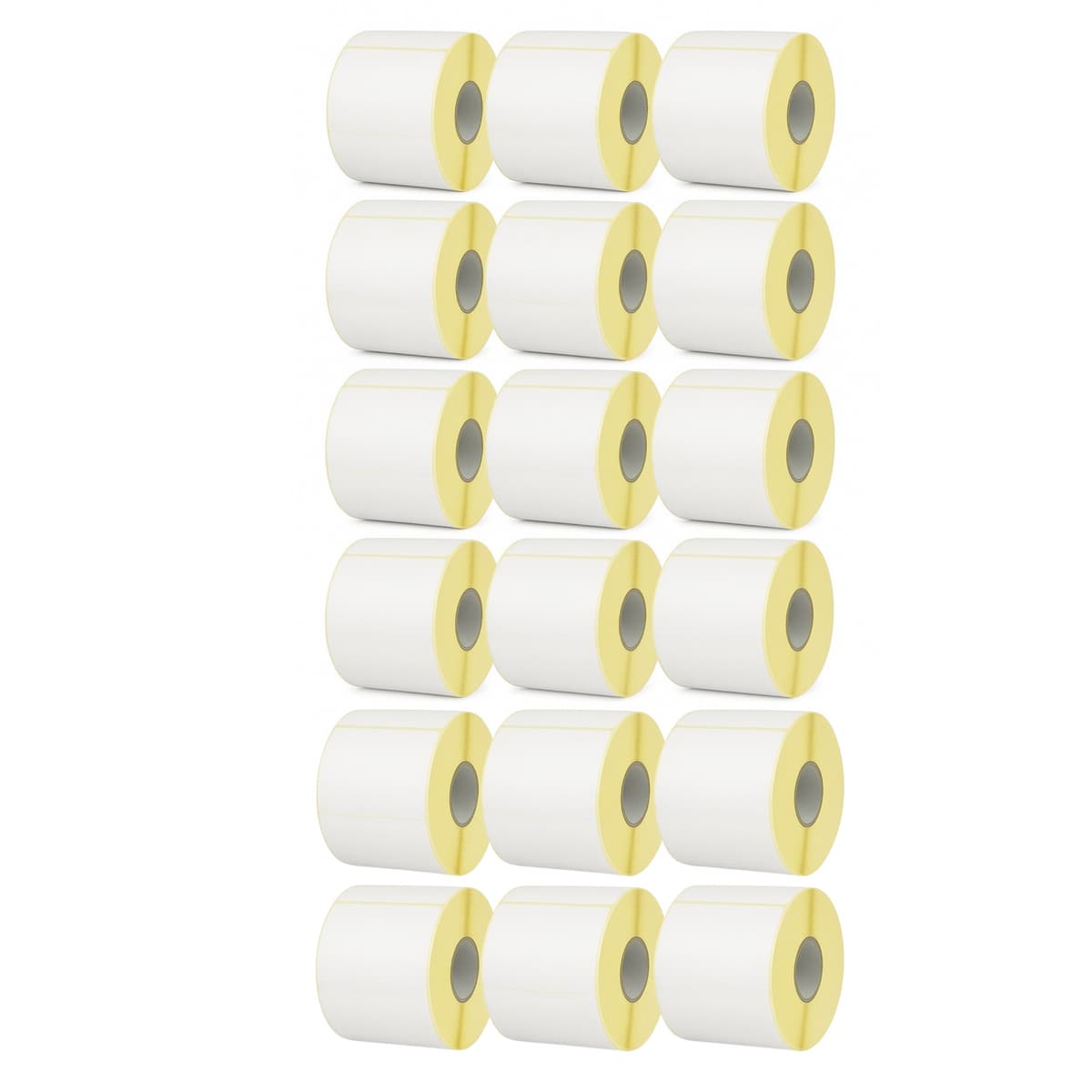 Set 18 Role Etichete Autoadezive Termice 100x150mm, 260 Etichete/Rola, Etichetare Rapida si Precisa