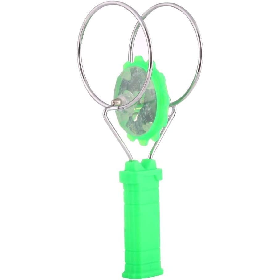Jucarie Interactiva, Flippy, Titirez Magnetic, cu Led, 19.8 x 5 cm, Verde