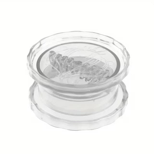 Zdrobitor de Usturoi, Flippy, Multifunctional, din Plastic, Prin Rasucire, 4 x 7.5 cm, Transparent