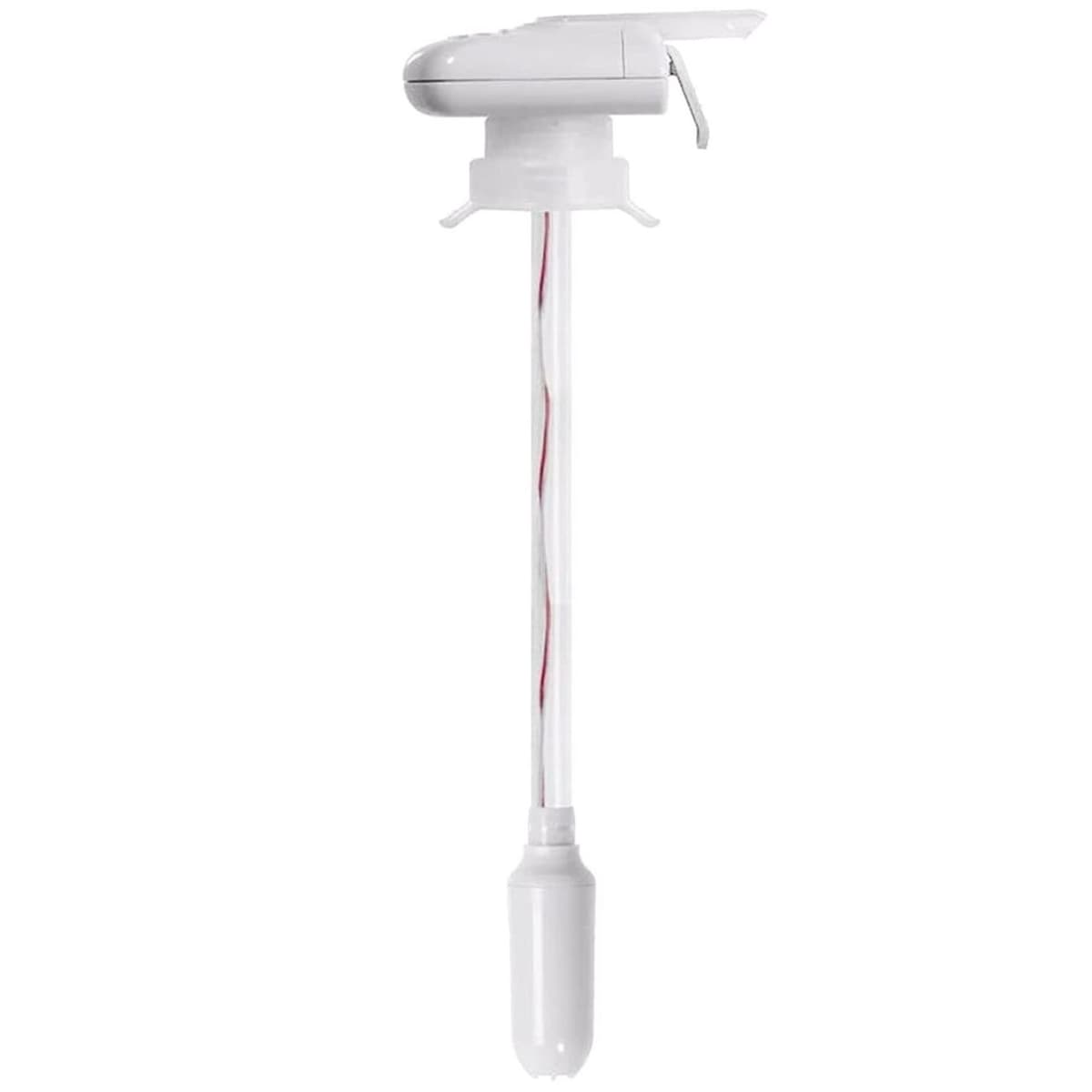 Dispenser Dozator Automat pentru Bauturi, Flippy, Dozator Electric Automat pentru Bidon de Apa, cu Baterii AA, 34 x 11 cm, Alb