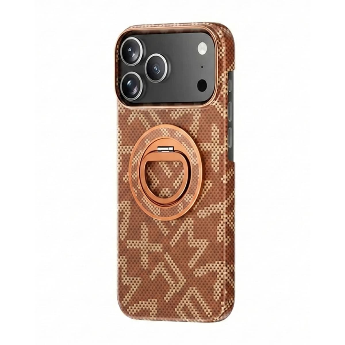 Husa pentru iPhone 17 Pro Max, Flippy, Carcasa de Protectie Rezistenta Ultra-subtire, Suport Magnetic, Aspect Texturat