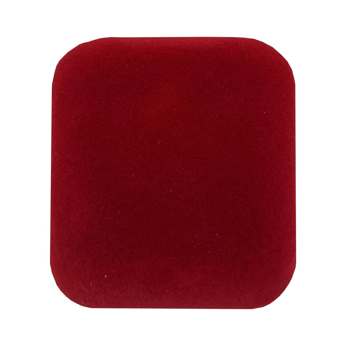 Cutie de Bijuterii, Flippy, Forma Patrata, Exterior Catifea Rosie, pentru Ocazii Speciale, Usor de Transportat, 55x55x45 mm, Design Elegant