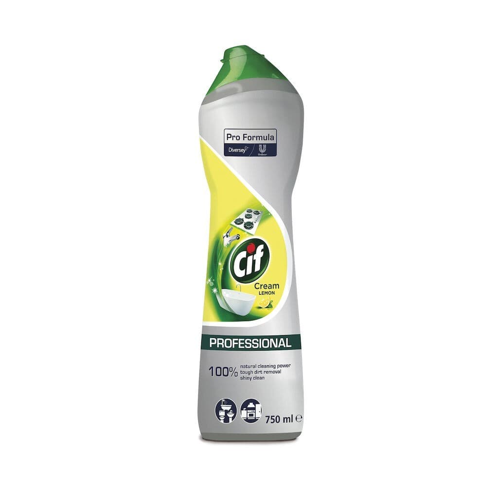 CIF Professional Cream Lemon – Crema de Curatare Non-Abraziva cu Lamaie 0.75 L
